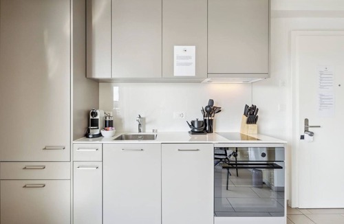Oerlikon Apartment | Comfortable Flat with Terrace in Zurich (401-16)