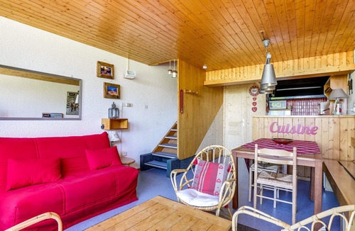 Arc-1600 Apartment | Comfortable 2 rooms, 7 pers. Arc 1600, parking & WiFi, near slopes