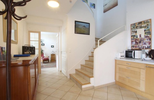 Les Loges-Marchis Cottage | Comfortable house with fireplace and garden in Normandy