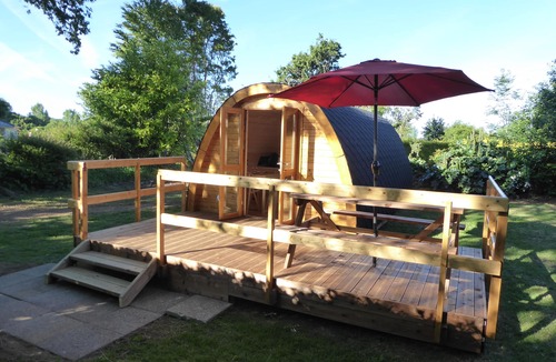 Tremeoc Cabin | Comfortable MEGAPOD forest cabin