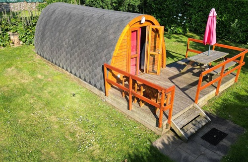 Tremeoc Cabin | Comfortable MEGAPOD forest cabin