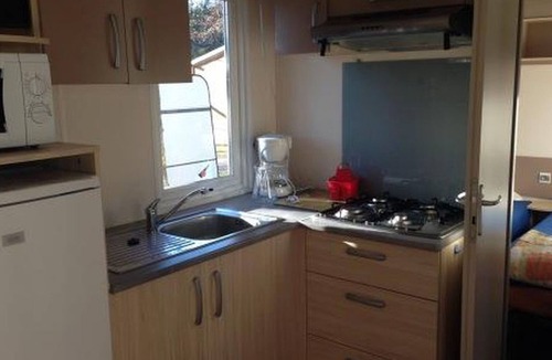 Estavar House | Comfortable mobile home with terrace in Estavar