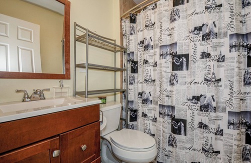 D Street - West Broadway Condo | Comfortable room with skylight in Southie