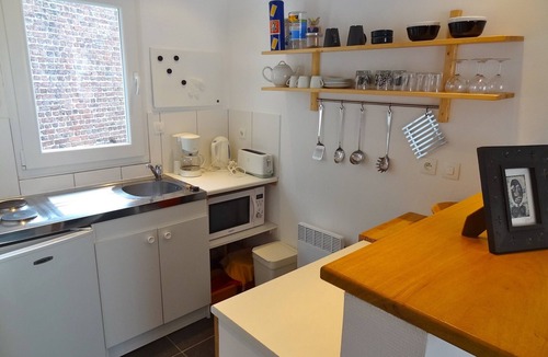 Bleriot-Plage Apartment | Comfortable seaside studio with terrace 200 m from the beach