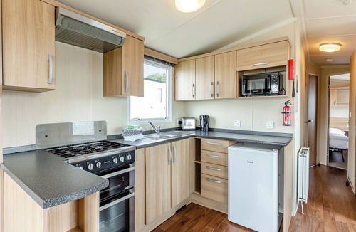 Hewas Water House | Comfortable spacious caravan with one double and two twin.