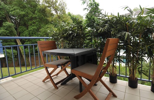 Pornichet Apartment | Comfortable T2 in Wooded Park with swimming pool Near Beach