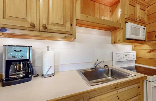 Northport Cabin | Comfortable two bedroom cabin with firepit, kitchen, hiking trail within walking