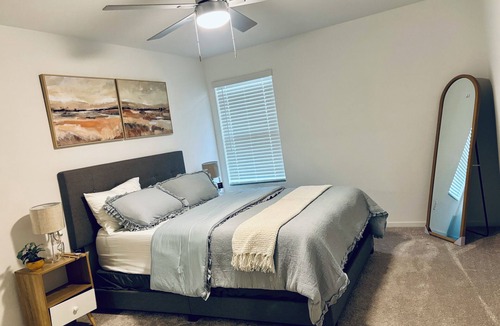 Rosenberg House | Comfortable Upstairs Private Rooms with Game Room Access in a Prime Location