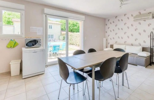 Gagnieres House | comfortable villa with shared pool on a private estate