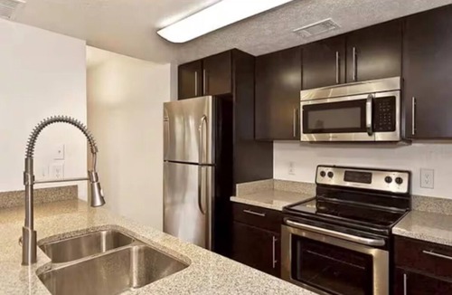 Las Colinas Apartment | Comforts of home with lakeside view near Airport & Toyota Music Factory