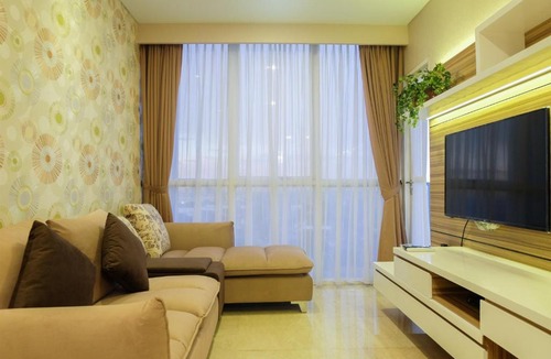 Bintaro Apartment | Comfy and Modern 1BR at Lexington Apartment By Travelio