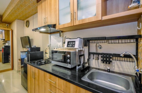 Bekasi Barat Apartment | Comfy and Simply Studio Room at Grand Kamala Lagoon Apartment
