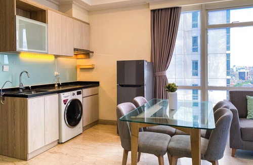 Old Jakarta Apartment | Comfy And Spacious 2Br At Menteng Park Apartment