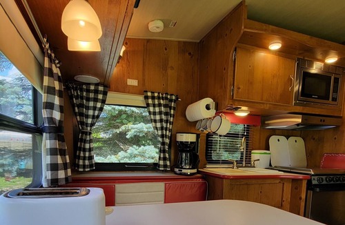 Allegany House | Comfy Camper w/fire pit by St. Bonaventure University