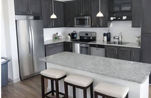 North Augusta Condo | Comfy Condo w/Private Driver for Masters Week! Walk to Riverfront and SRP Park.