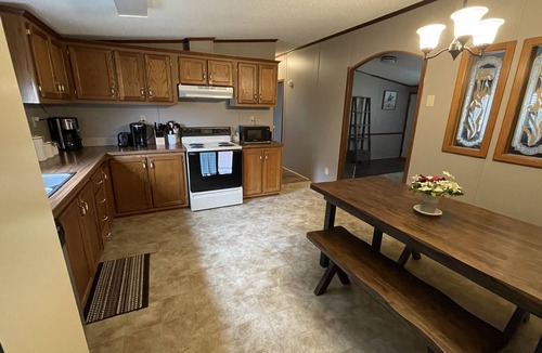 Ashe County House | Comfy Getaway w/stream and bridge out back