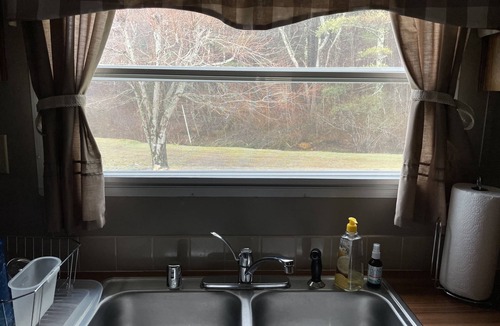 Ashe County House | Comfy Getaway w/stream and bridge out back