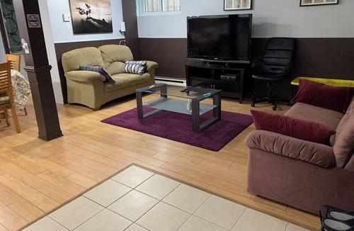 Longueuil Apartment | Comfy, Spacious and Clean basement apartment