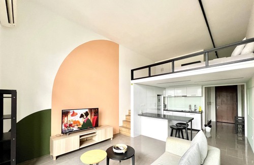 Brickfields Condo | Comfy Studio Loft @ESTKL Sentral-Midvalley-Bangsar-KL City