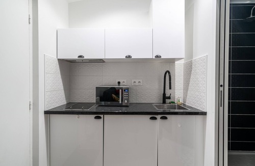 Amerique Apartment | Comfy studio on ground floor | Paris 19E