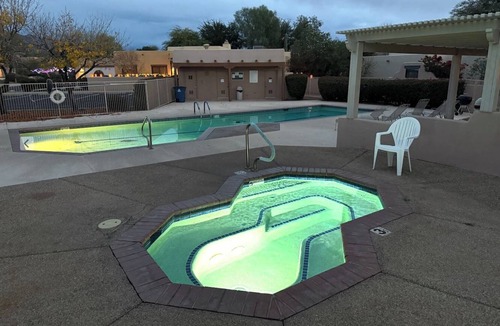 Santa Fe Park House | Community Pool & Spa | Office | 4 BR 3 BA | Yard