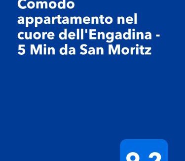 Celerina-Schlarigna Apartment | Comodo appartamento nel cuore dell'Engadina - 5 Min da San Moritz