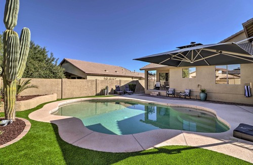 Estrella Mountain Ranch Cottage | Complimentary Heated Pool: Goodyear Getaway!