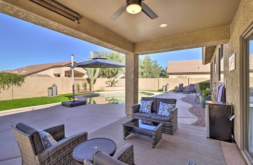 Estrella Mountain Ranch Cottage | Complimentary Heated Pool: Goodyear Getaway!