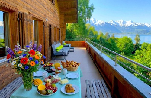 Aeschlen ob Gunten Ski Chalet | Concierge, Lake Thun/Alps Scenic Views by SwissHut