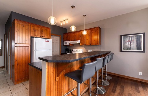 Petite-Riviere-Saint-Francois Apartment | Condo 120B: Hot Tub, Panoramic Views & Game Area
