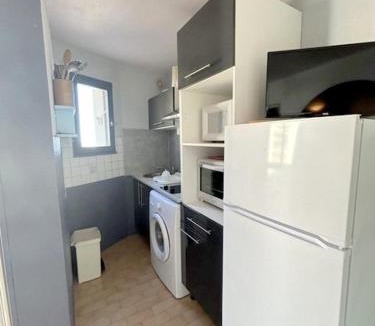 Le Barcares Apartment | Confortable Studio cabine - accès plage- vue mer 4TVP38