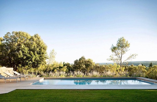 Saint-Mathieu-de-Treviers Apartment | Contemporary villa with private pool and panoramic views of Pic Saint-Loup