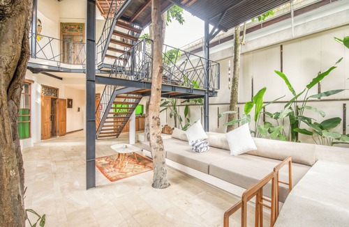 Pererenan Villa | Contemporary 2-BR Art Deco Villa, 800m to the Beach