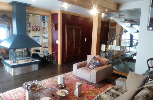 Les Mosses Ski Chalet | Contemporary chalet, panoramic view