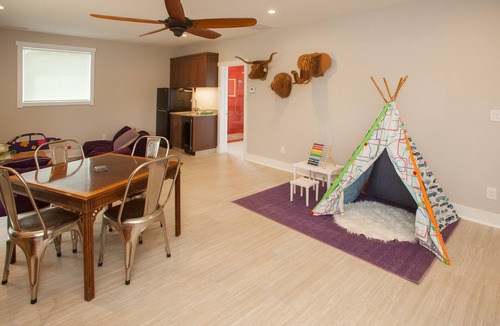 Sandbridge House | Contemporary home on canal w/elevator, dock, private washer/dryer, central AC