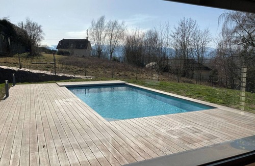 Pontacq House | Contemporary house with swimming pool in the Pau-Tarbes-Lourdes triangle
