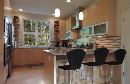 Friday Harbor House | Contemporary in the Woods