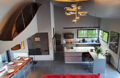 Millas House | Contemporary whole villa with swimming pool, parking.