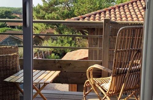 Contis-les-Bains House | Contis Plage - House Wood 80m² + 35M² Terraces