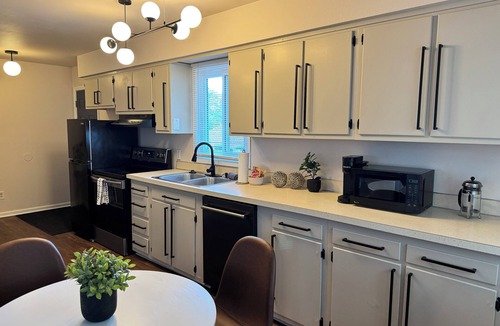 Flint House | Convenient Home Base Near Downtown + Hospitals