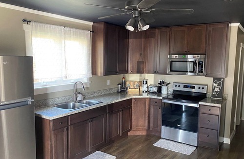 Ellensburg House | Conveniently located house w/ space and electrical RV hookup.