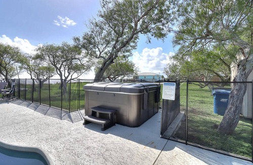 Bayside House | Copano Bay Retreat! Pool, Hot Tub, Lighted Pier! Right on Copano Bay!