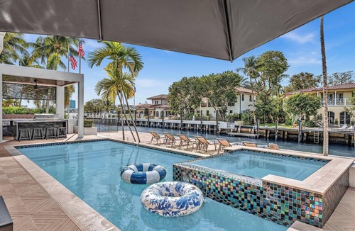 Las Olas Isles House | Coral Heaven | Las Olas Waterfront Estate | Dock