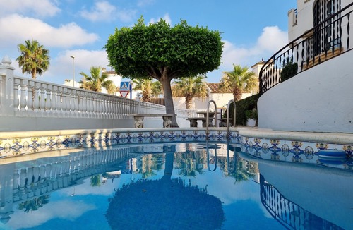Villamartin Villa | Corner plot villa w/private pool, mini-golf & sea views. 5 min walk to Plaza!
