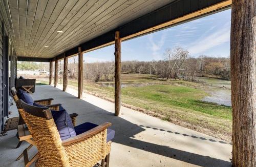 Gillham House | Cossatot River Retreat: Home w/Fire Pit & Grill