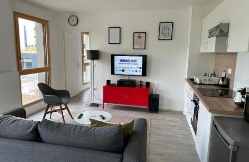 Villepinte Apartment | Cosy 2 pièces et parking 30 mns Gare du Nord by immo kit bnb