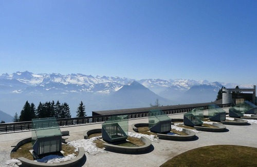 Rigi Kaltbad Apartment | Cosy apartment for 3 people with WIFI, TV, balcony and panoramic view