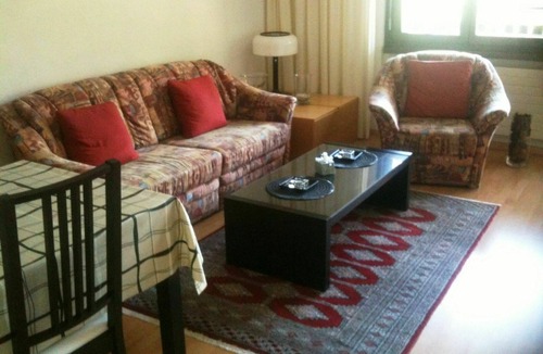 Disentis Apartment | Cosy apartment for 2 guests with TV, balcony and parking