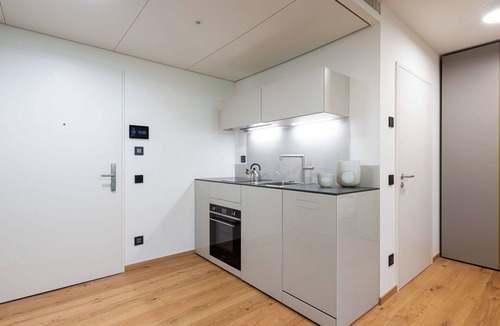 Stabio Apartment | Cosy apartment for 2 people with A/C, WIFI, TV, balcony and panoramic view