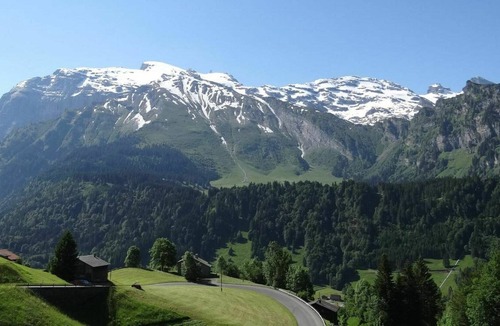 Engelberg Apartment | Cosy apartment for 4 guests with WIFI, TV, balcony, pets allowed and parking